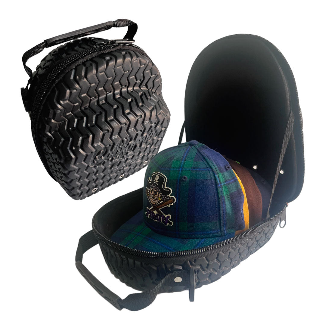 Bolso porta gorras correa fondo entero